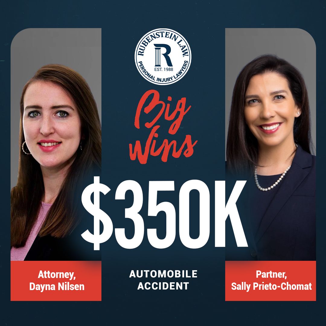 Attorney Dayna Nilsen and Partner Sally Prieto Chomat Secure a $350,000 Automobile Accident Big Win for Their Clients